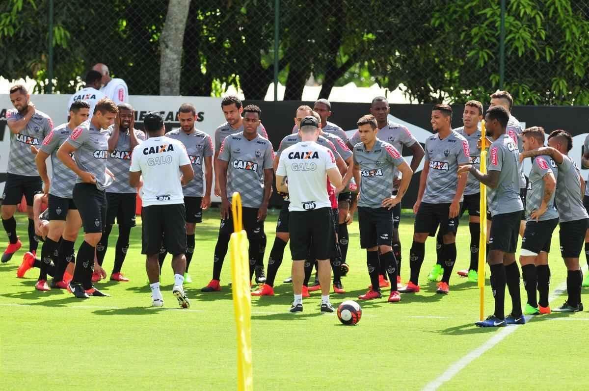 Fotos do ltimo treinamento do Atltico na Cidade do Galo antes da estreia na temporada