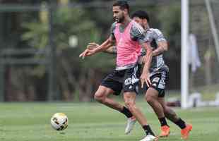 Fotos do treino do Atltico na Cidade do Galo, nesta quarta-feira (21/9).