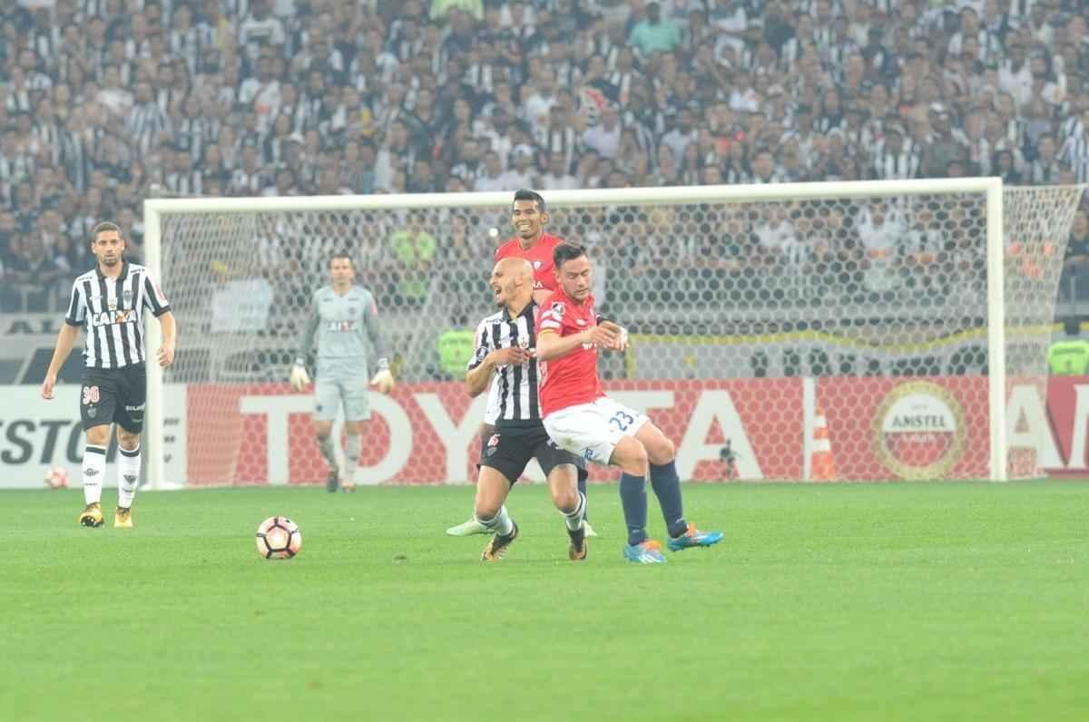 Atltico e Jorge Wilstermann se enfrentaram, no Mineiro, pelas oitavas de final da Libertadores