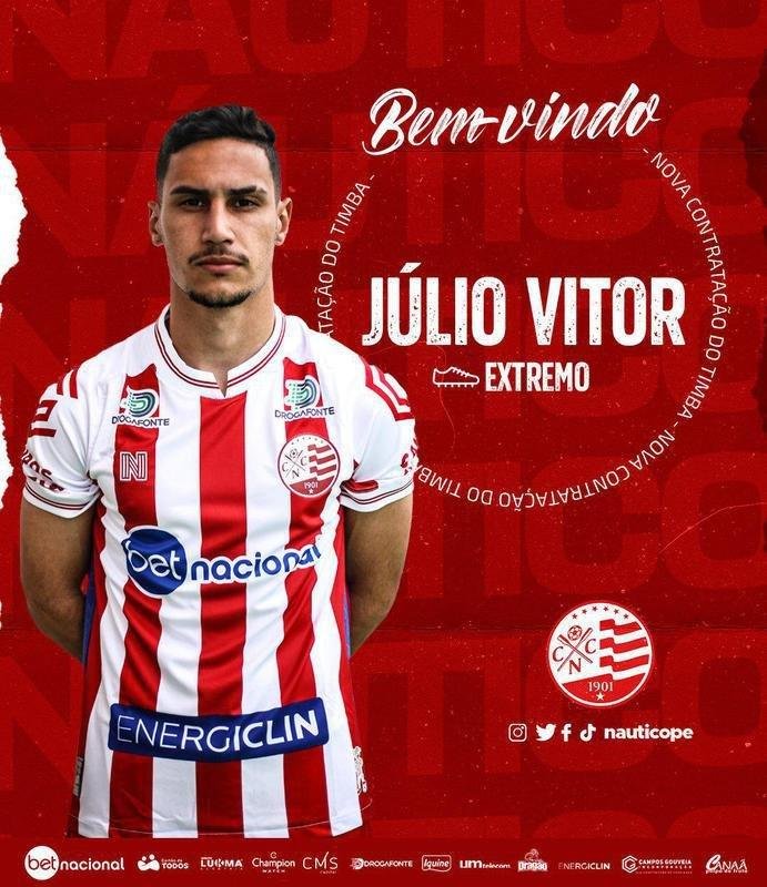 Jlio Victor, meia-atacante (Nutico)