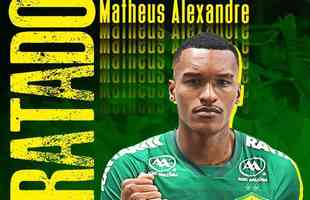 Cuiabá anunciou o lateral-direito Matheus Alexandre