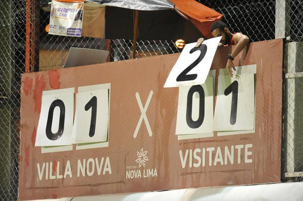 As melhores fotos do duelo entre Villa Nova e Amrica, em Nova Lima, pelo Mineiro