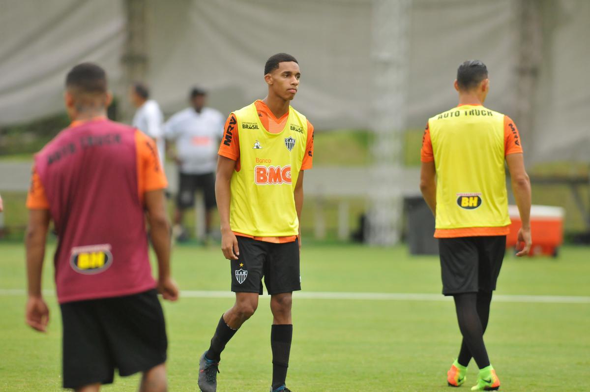 Atltico treinou na tarde desta quinta-feira, na Cidade do Galo