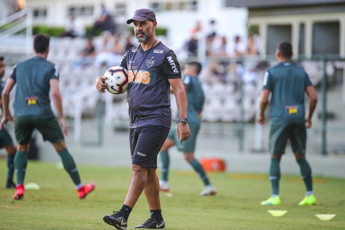 Na Cidade do Galo, Atltico fechou preparao visando ao jogo contra o Cerro Porteo
