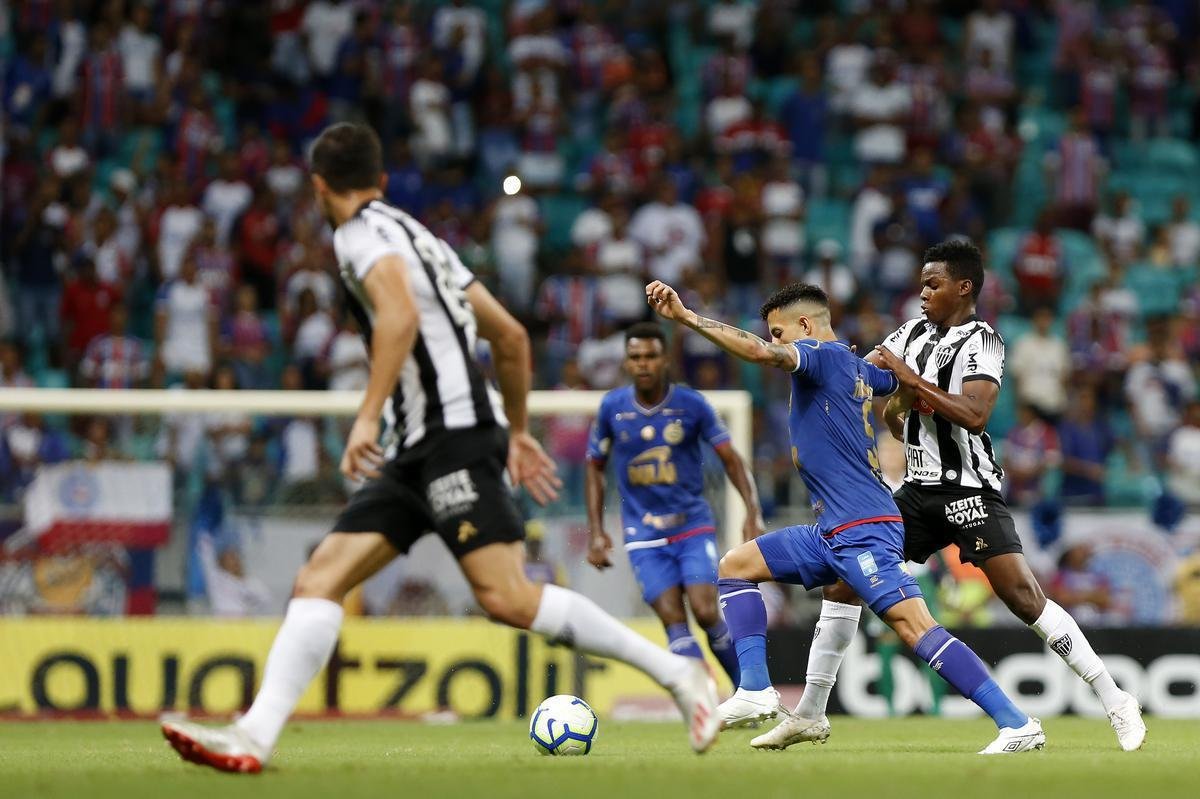 Veja fotos do jogo Bahia x Atltico