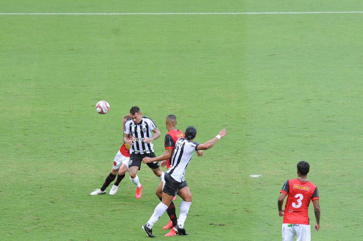 Fotos do jogo entre Atltico e Pouso Alegre, no Mineiro, em Belo Horizonte, pela oitava rodada do Campeonato Mineiro de 2021