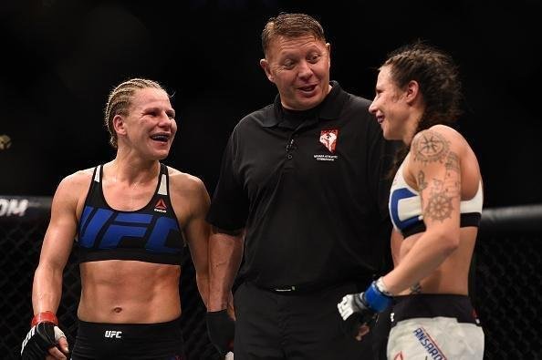 Justine Kish venceu Nina Ansaroff por decisão unânime