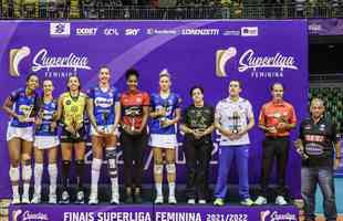 Seleção dos melhores da Superliga Feminina nesta temporada 