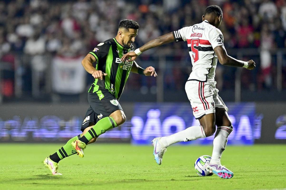 So Paulo e Amrica se enfrentaram neste sbado (22/4), no Morumbi, pela segunda rodada do Campeonato Brasileiro de 2023