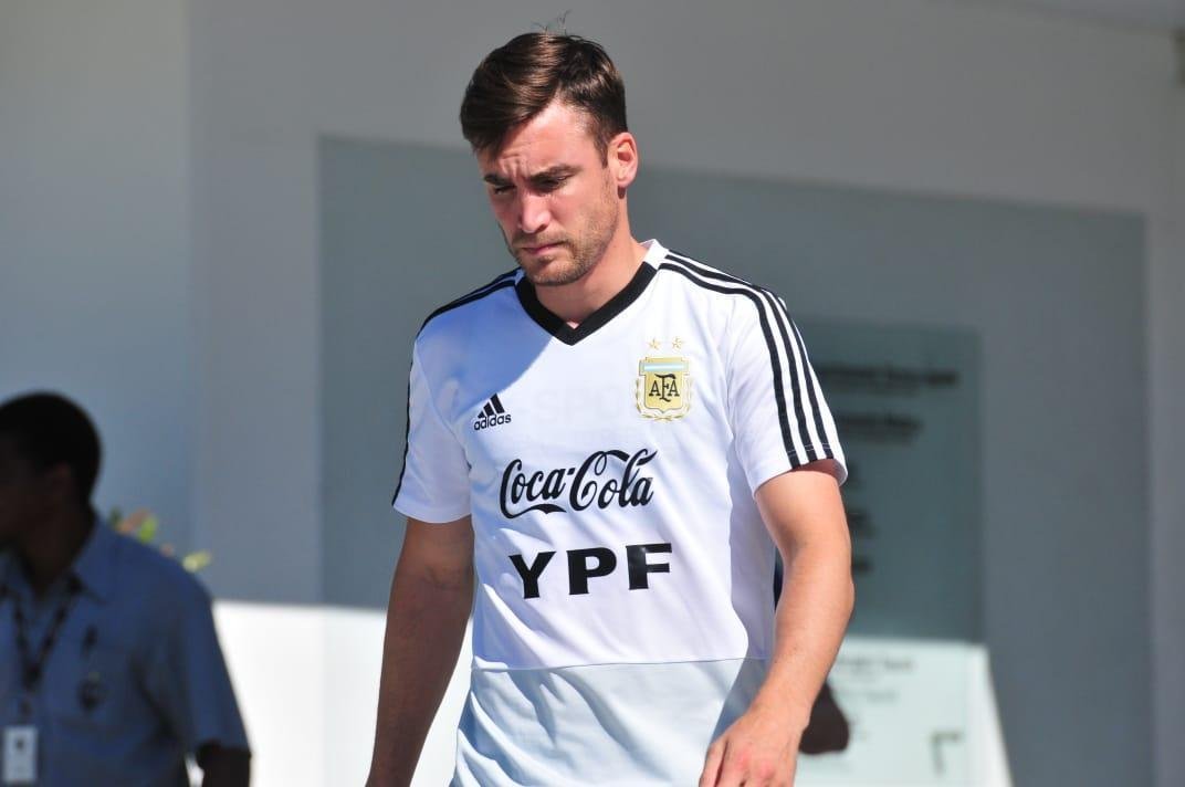 Imagens do treinamento da Argentina na Cidade do Galo