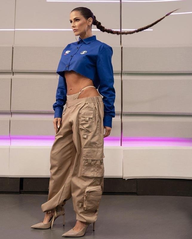 Deborah Secco  destaque na cobertura da Copa no SporTV