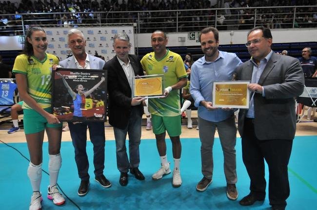 Arena Minas recebeu grande pblico na despedida da ex-oposta Sheilla