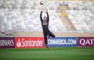 Levir Culpi comanda treino no Mineiro antes da estreia no Grupo E da Libertadores