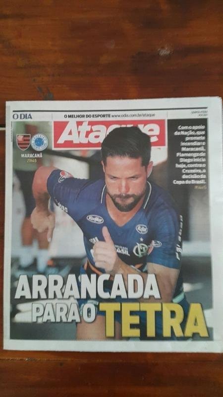 Flamengo e Cruzeiro disputam, nesta quinta-feira, primeiros 90 minutos da deciso