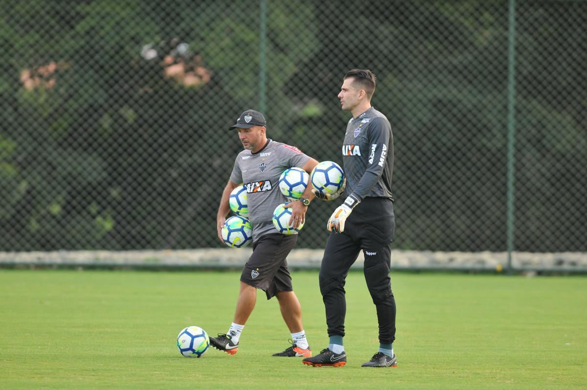 Imagens do treinamento do Atltico nesta sexta-feira, na Cidade do Galo