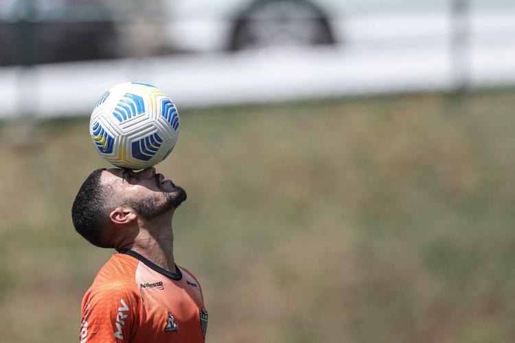Fotos do treino do Atlético nesta segunda-feira, 13 de setembro de 2021