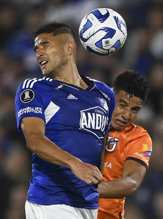Millonarios-COL venceu Universidad Católica-EQU por 2 a 1 e será adversário do Atlético na terceira fase da Libertadores