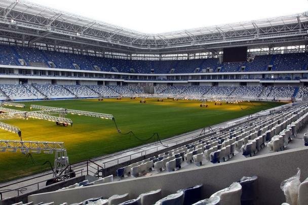 Estádio Kaliningrado receberá quatro jogos da fase de grupos da Copa da Rússia