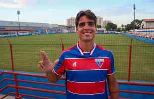 Gustavo Blanco (volante) - Foi emprestado pelo Atltico ao Fortaleza em 2021. Pertence ao Galo desde 2017. Antes do Alvinegro, jogou tambm pelo Amrica. 