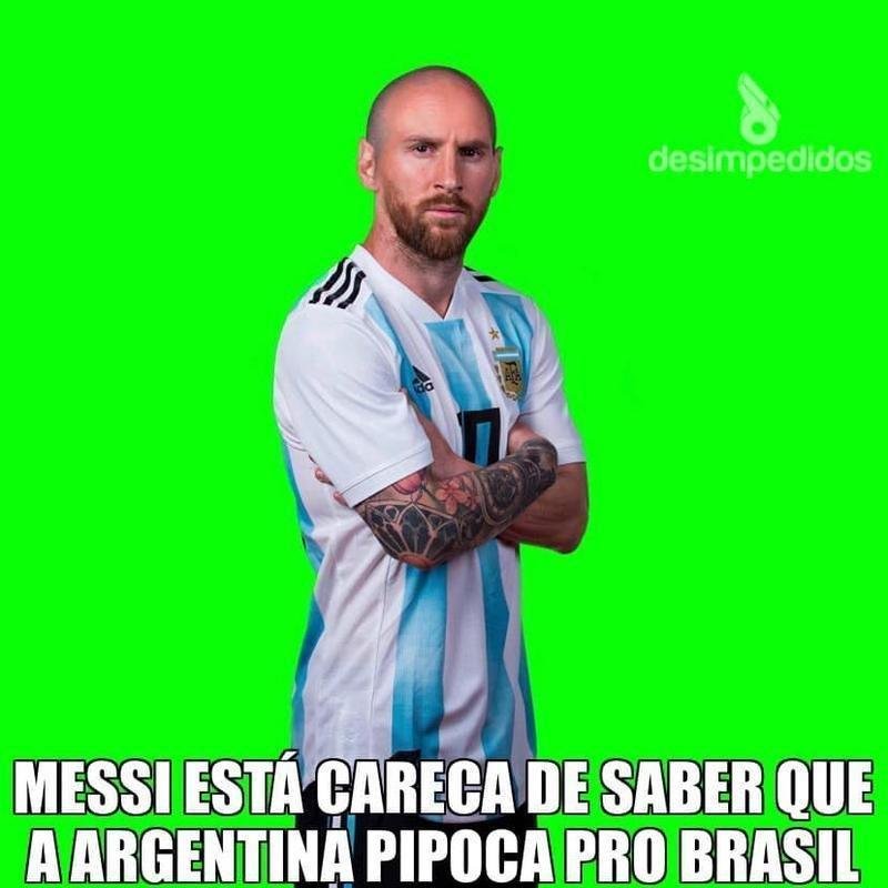Veja os memes da vitria do Brasil sobre a Argentina