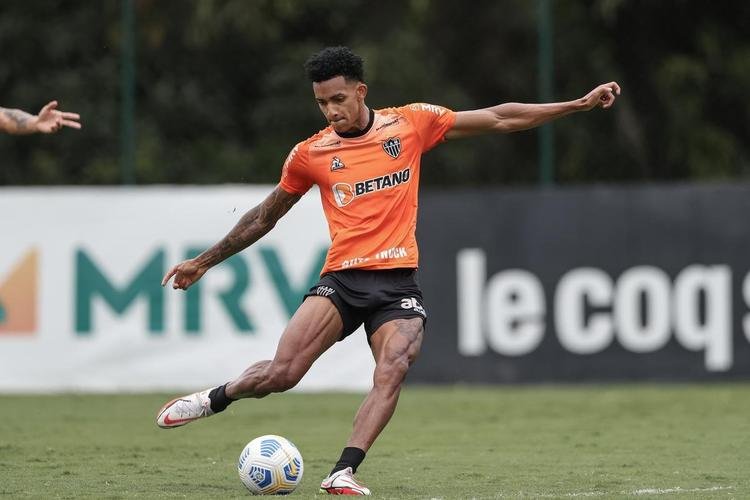 Fotos do treino do Atlético neste domingo, 14/11/2021