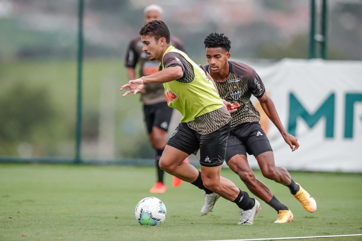 Fotos do treino do Atltico nesta quinta-feira