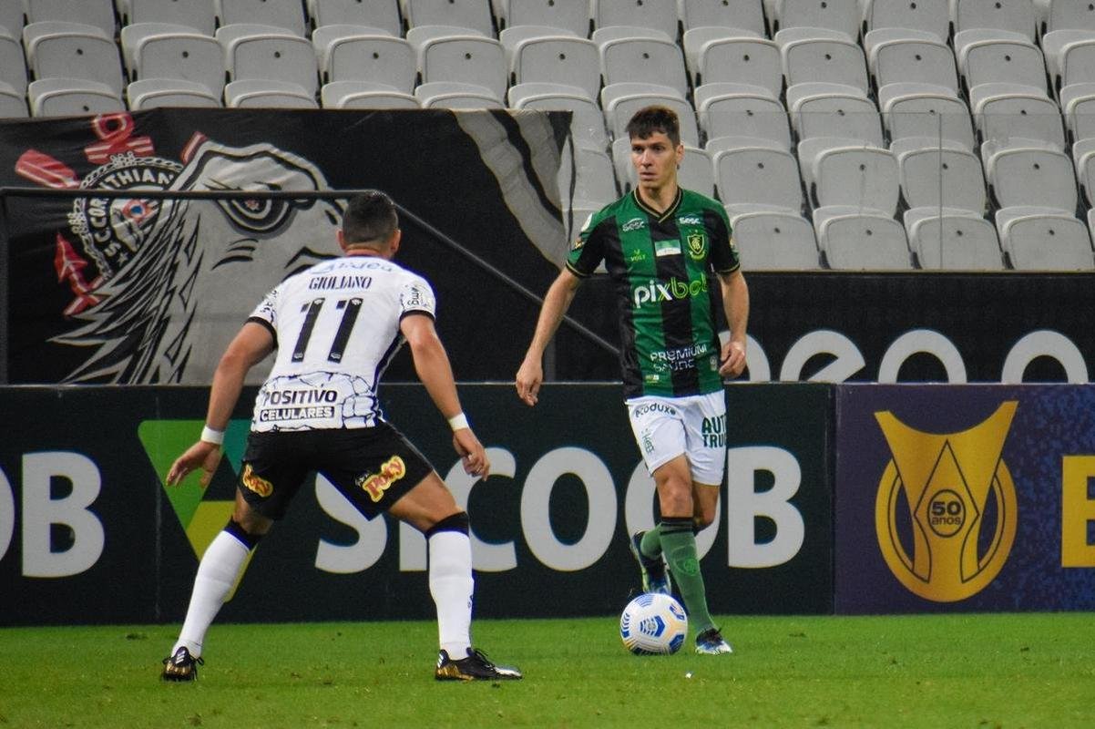 Fotos do empate por 1 a 1 entre Corinthians e Amrica, no Itaquero, em So Paulo, pela 21 rodada da Srie A do Brasileiro