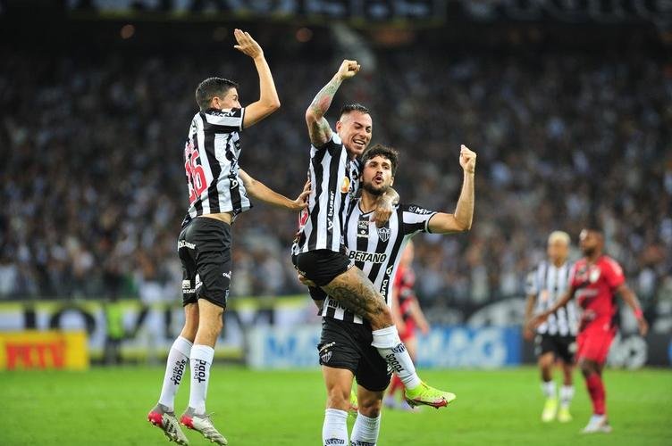 Fotos da vitria do Atltico sobre o Athletico-PR, no Mineiro, no jogo de ida da final da Copa do Brasil