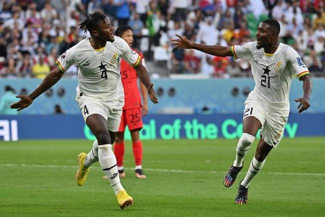 Imagens da partida entre Coreia do Sul e Gana, pelo Grupo H da Copa do Mundo, no Est�dio Cidade da Educa��o, em Al Rayyan 