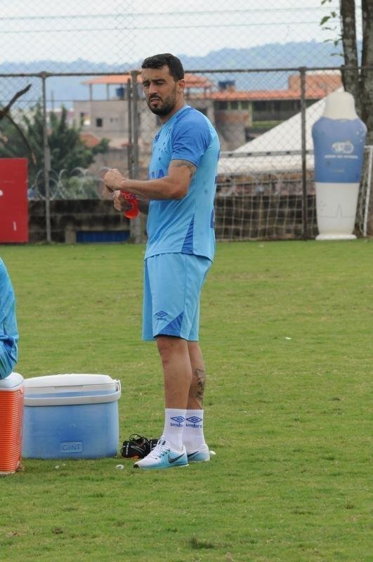 Galeria de fotos do treino do Cruzeiro nesta quarta-feira, na Toca da Raposa II (Paulo Filgueiras/EM D.A Press)
