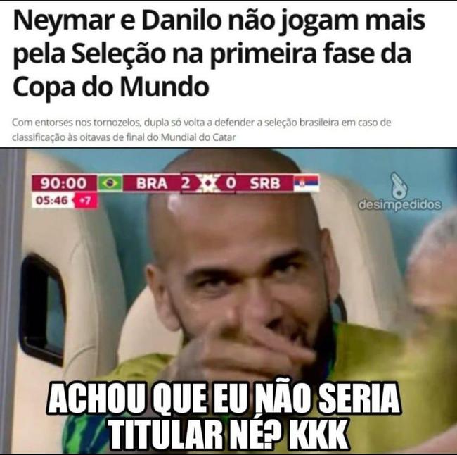 Com a lesão de Danilo, Daniel Alves é cotado para ser titular da lateral direita