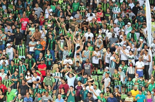 Fotos do jogo entre Amrica e So Paulo, no Independncia, em BH, pela ltima rodada do Campeonato Brasileiro de 2021