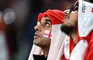 Torcidas de Inglaterra e Frana no duelo pelas quartas de final da Copa do Mundo do Catar