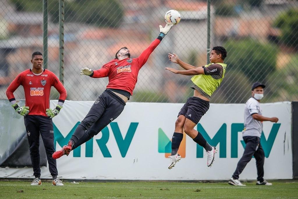 Fotos: Atltico se prepara para duelo contra o Flamengo