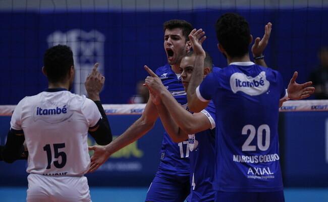 Minas se recuperou da derrota sofrida na última rodada da Superliga Masculina