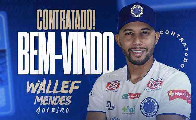 Ex-goleiro do Afogados, Wallef Mendes ir disputar o Campeonato Alagoano e a Srie D do Brasileiro pelo Cruzeiro-AL em 2023