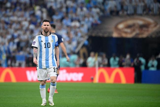 As melhores imagens da final da Copa do Mundo entre Argentina e Frana, no Estdio Icnico de Lusail, no Catar