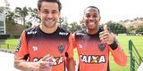 Novo atacante do Atltico participou de ltimo treino antes de clssico contra o Cruzeiro