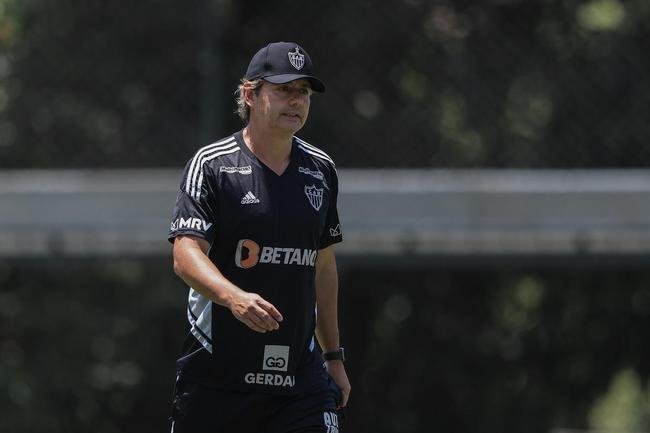 Treino do Atltico na Cidade do Galo, na manh desta tera-feira (11/10).
