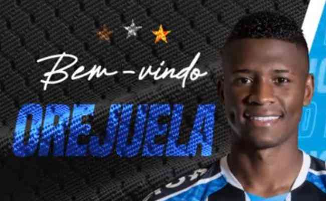 Orejuela é o novo reforço do Grêmio para a temporada 2022