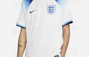 A provvel camisa I da Inglaterra para a Copa do Mundo foi desenvolvida pela Nike e divulgada de forma antecipada pelo portal Esvaphane
