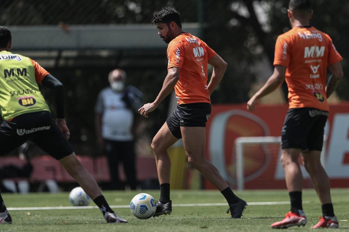 Fotos do treino do Atltico nesta segunda-feira, 13 de setembro de 2021