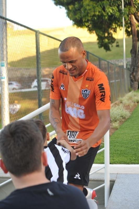 Fotos do ltimo treino do Atltico antes do jogo contra o Unin La Calera