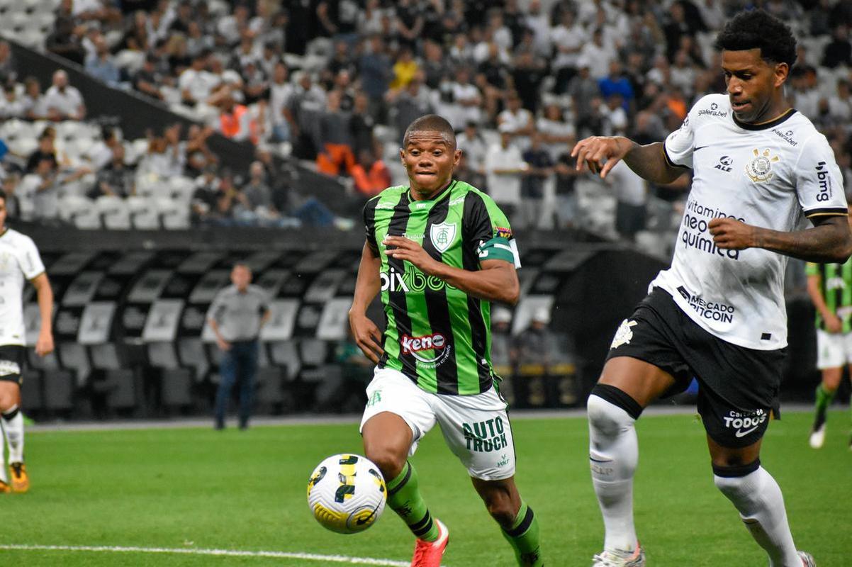 América visitou o Corinthians na Neo Química Arena, pelo Brasileirão