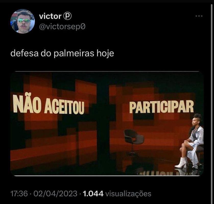 Memes da derrota do Palmeiras para o gua Santa, pela final do Campeonato Paulista