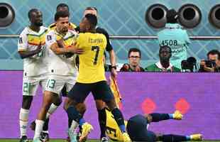 Equador e Senegal se enfrentaram pelo Grupo A da Copa do Mundo