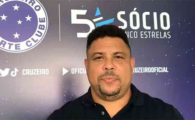 Ronaldo explicou como administrará Cruzeiro nos próximos anos