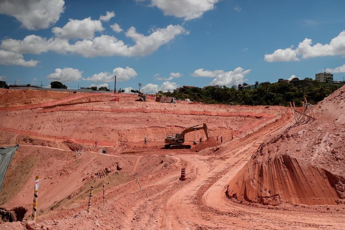 Atlético divulgou novas fotos das obras da Arena MRV