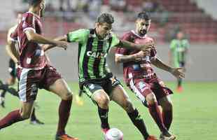 Amrica e Patrocinense se enfrentaram, no Independncia, pela primeira rodada do Campeonato Mineiro