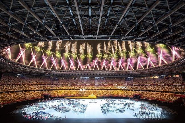 Fotos da Cerimnia de Abertura dos Jogos Paralmpicos de Tquio